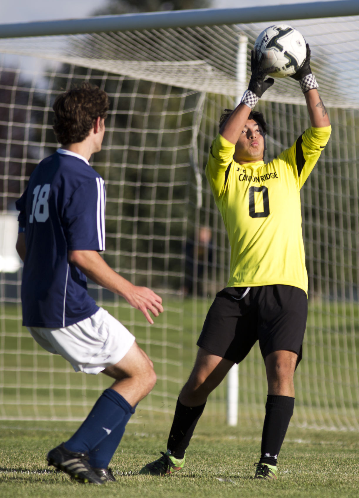 Canyon Ridge vs. Twin Falls boys soccer